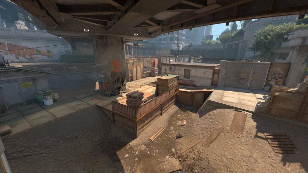 Counter Strike 2 Map Overpass Spot B