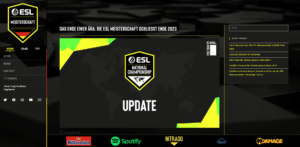 ESL Meisterschaft schliesst seine Pforten