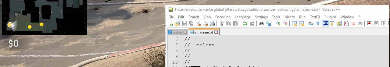 SourceMod a screenshot of a computer